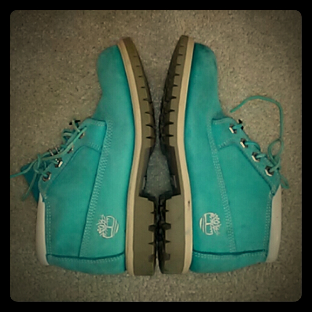 Cute Timberland ankle boots turquoise